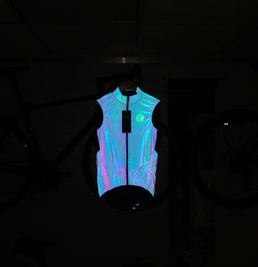 Colourful Gradient Reflective Wind Vest